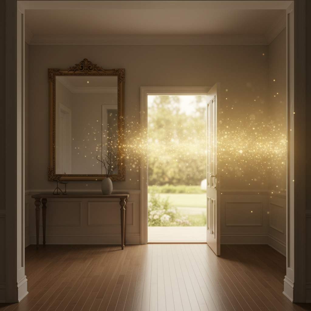 Feng Shui Mirror Facing Door: The Complete Guide to Protecting Your Home's Energy