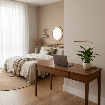 The Complete Feng Shui Guide: Setting Up Your Study Table in the Bedroom for Success and Peace