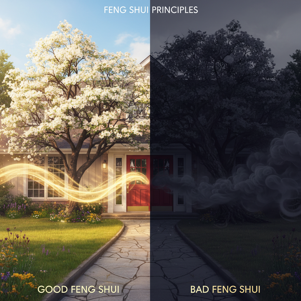 A Feng Shui Guide to Trees in Front of the House: Blessings or Blockages?