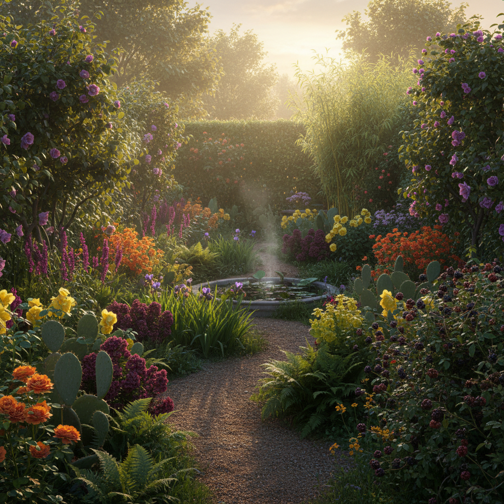 Botanical Qi: Strategic Landscaping for Privacy and Protection