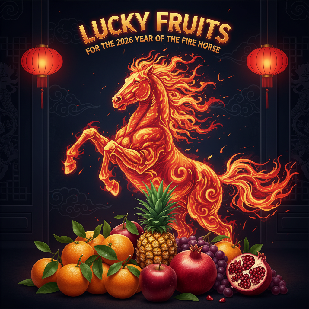 Your Complete Guide to Lucky Fruits for 2026: A Feng Shui Boost for the Year of the Fire Horse
