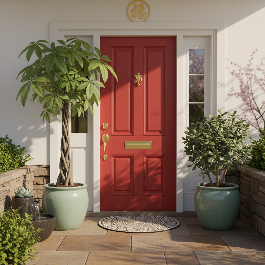 The Complete Guide to Lucky Plants for Your Front Door Entrance: A Feng Shui Approach