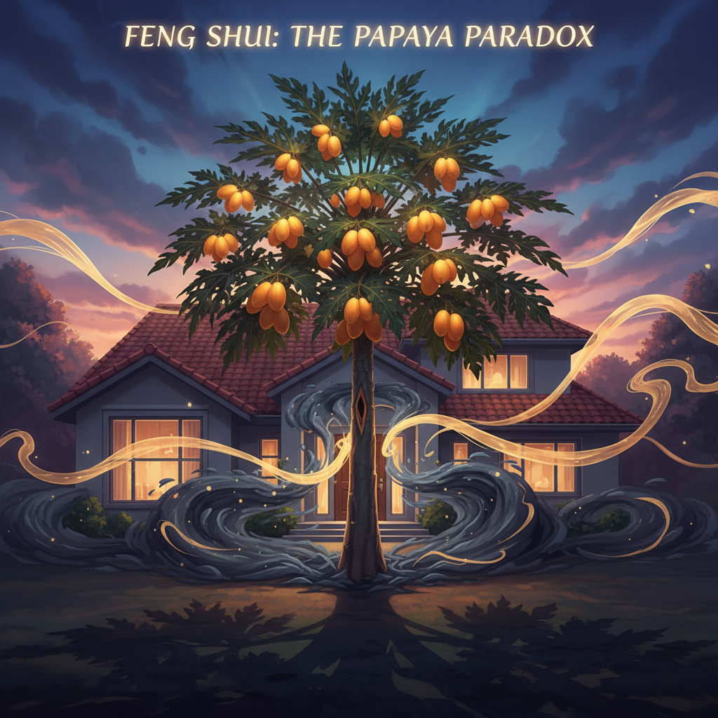 Papaya Tree in Front of House Feng Shui: A Complete Guide to Good & Bad Luck