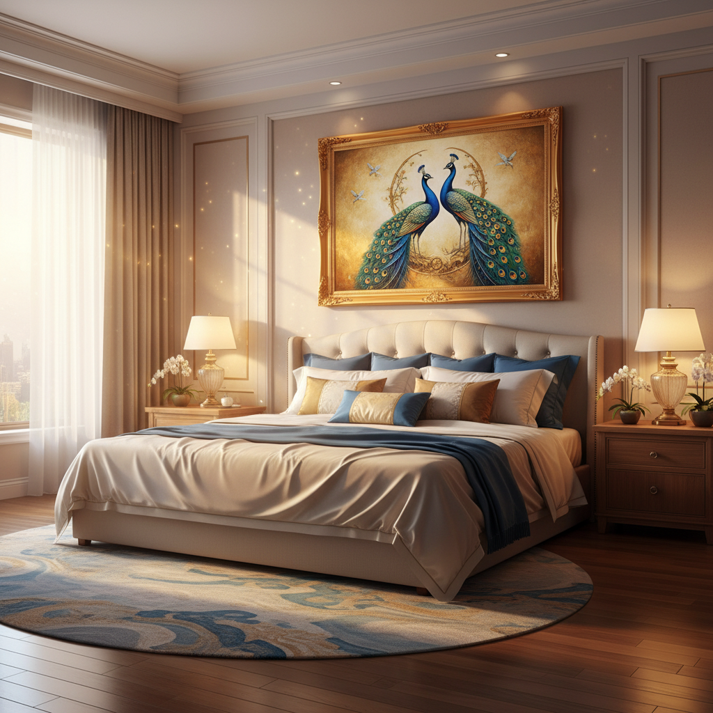 Unlocking Love & Success: The Complete Guide to Peacock Feng Shui in Your Bedroom