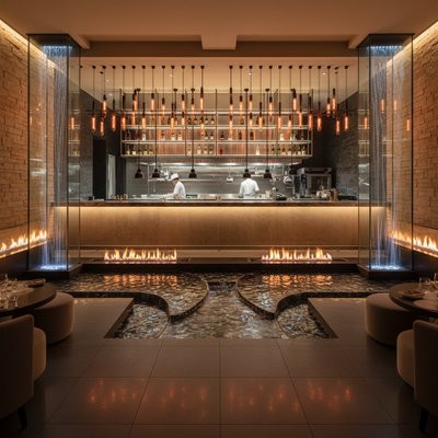 飽與餓：餐廳設計中火與水的平衡