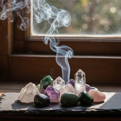 Le Guide Complet pour Utiliser la Sauge pour Purifier les Cristaux : Purifiez l’Énergie et Élevez Votre Espace