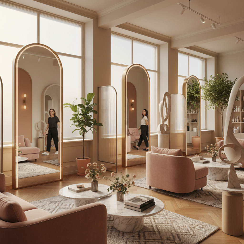 Salon & Barber Mirrors That Double Your Revenue Through Energy Flow ...