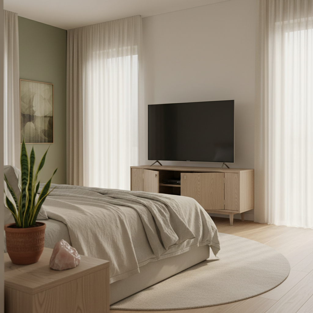 TV in Bedroom Feng Shui: Smart Tips for Rest & Romance Without Sacrifice