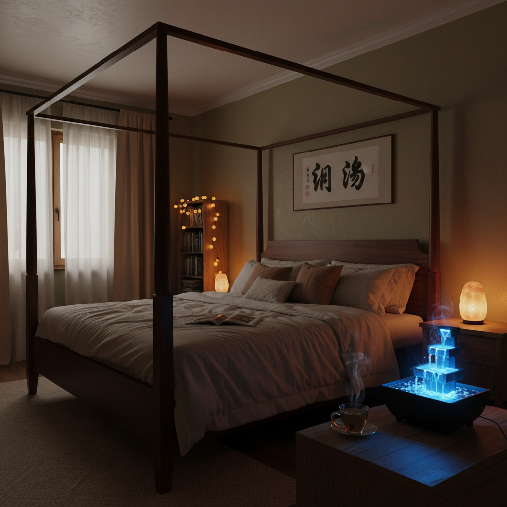 Water Fountain in Bedroom Feng Shui: The Truth, The Risks, and What to Do Instead
