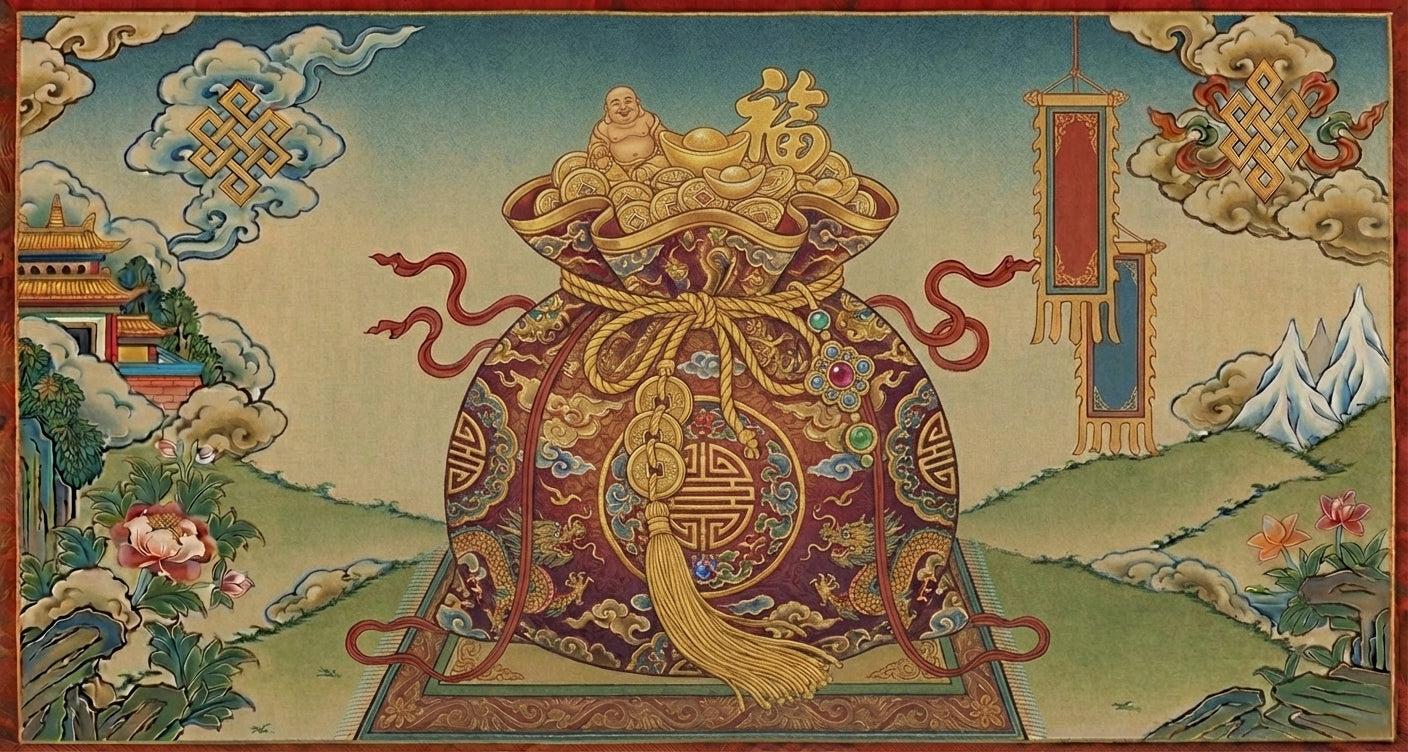 Feng shui money bag