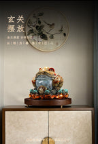 Luxury Brass Money Toad Statue