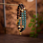 Golden Leaf Sandelholz Wohlstandsarmband