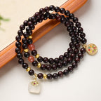 Red Sandalwood 'No Worries' 108 Mala