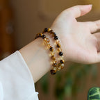 Imperial 黃虎眼石與黃水晶手鍊