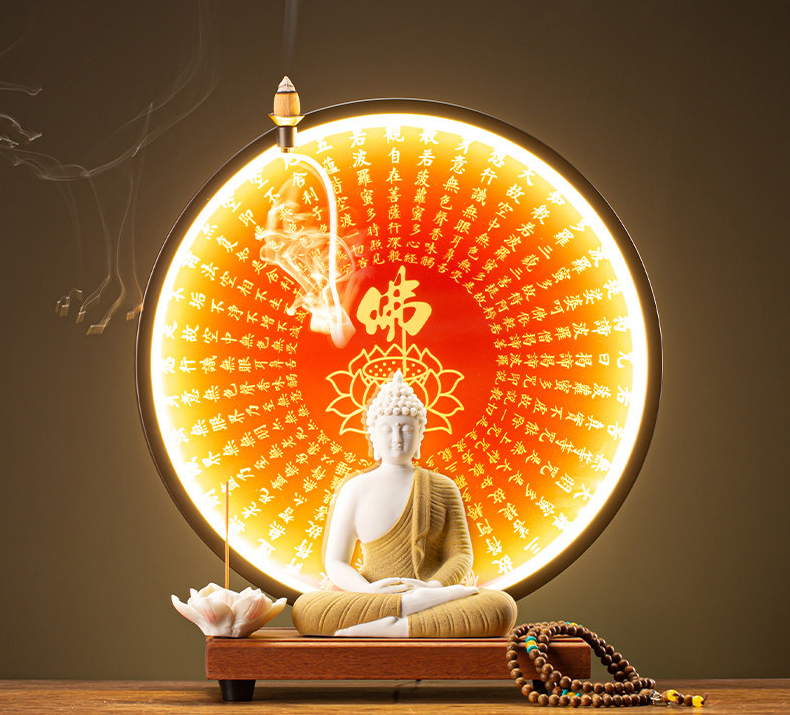 Zen Light Tathagata Buddha Incense Burner