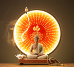 Zen Light Tathagata Buddha Incense Burner