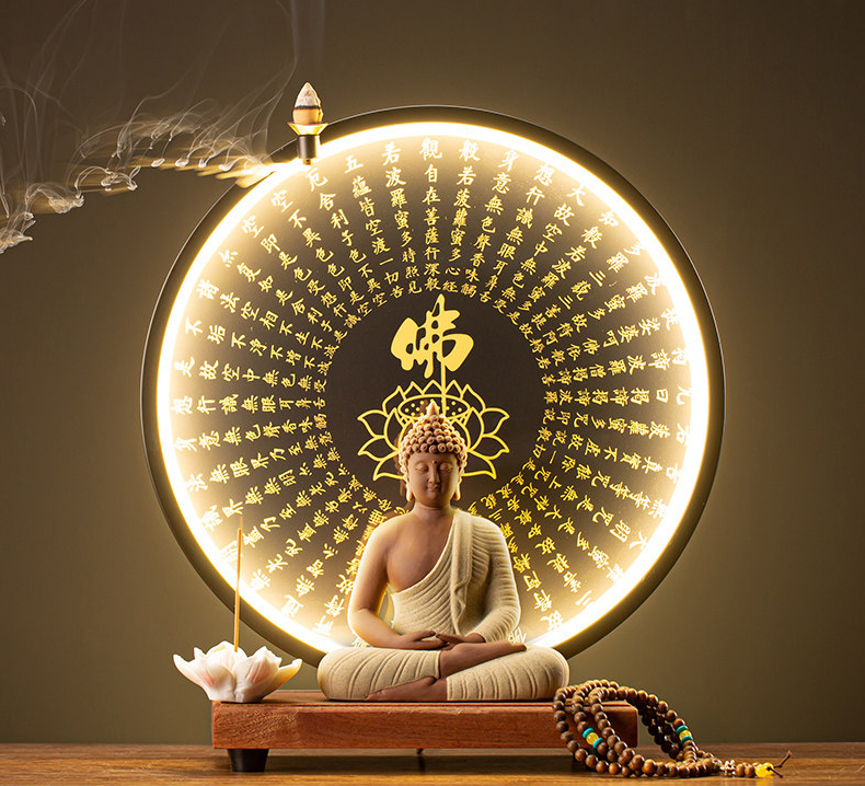 Zen Light Tathagata Buddha Incense Burner