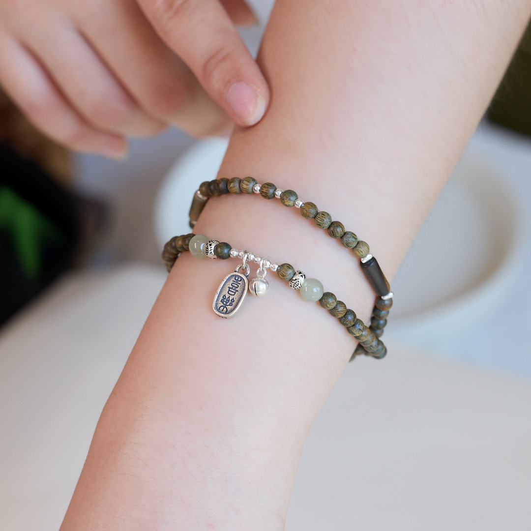 Green Sandalwood Peace & Joy Zen Bracelet