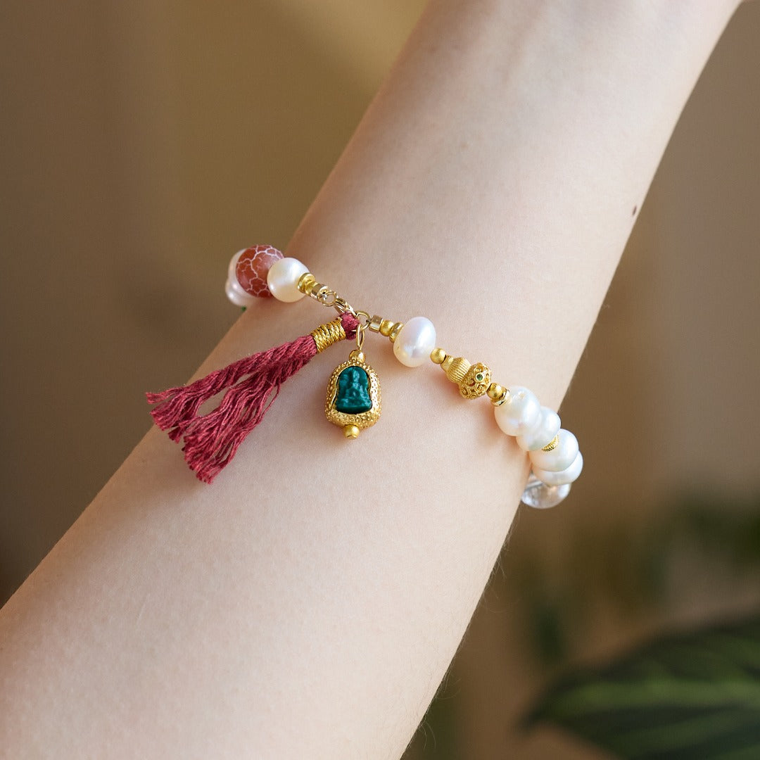 Duo Bao Pearl Five Elements Harmony Bracelet
