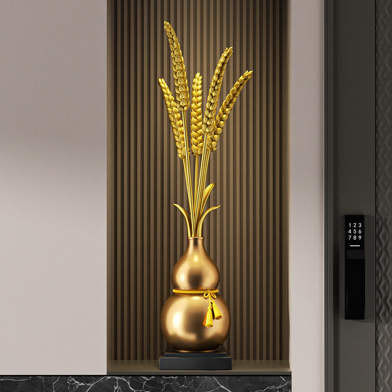 Wheat & Gourd Statue