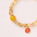Pulsera Imperial de Citrino para Riqueza y Confianza