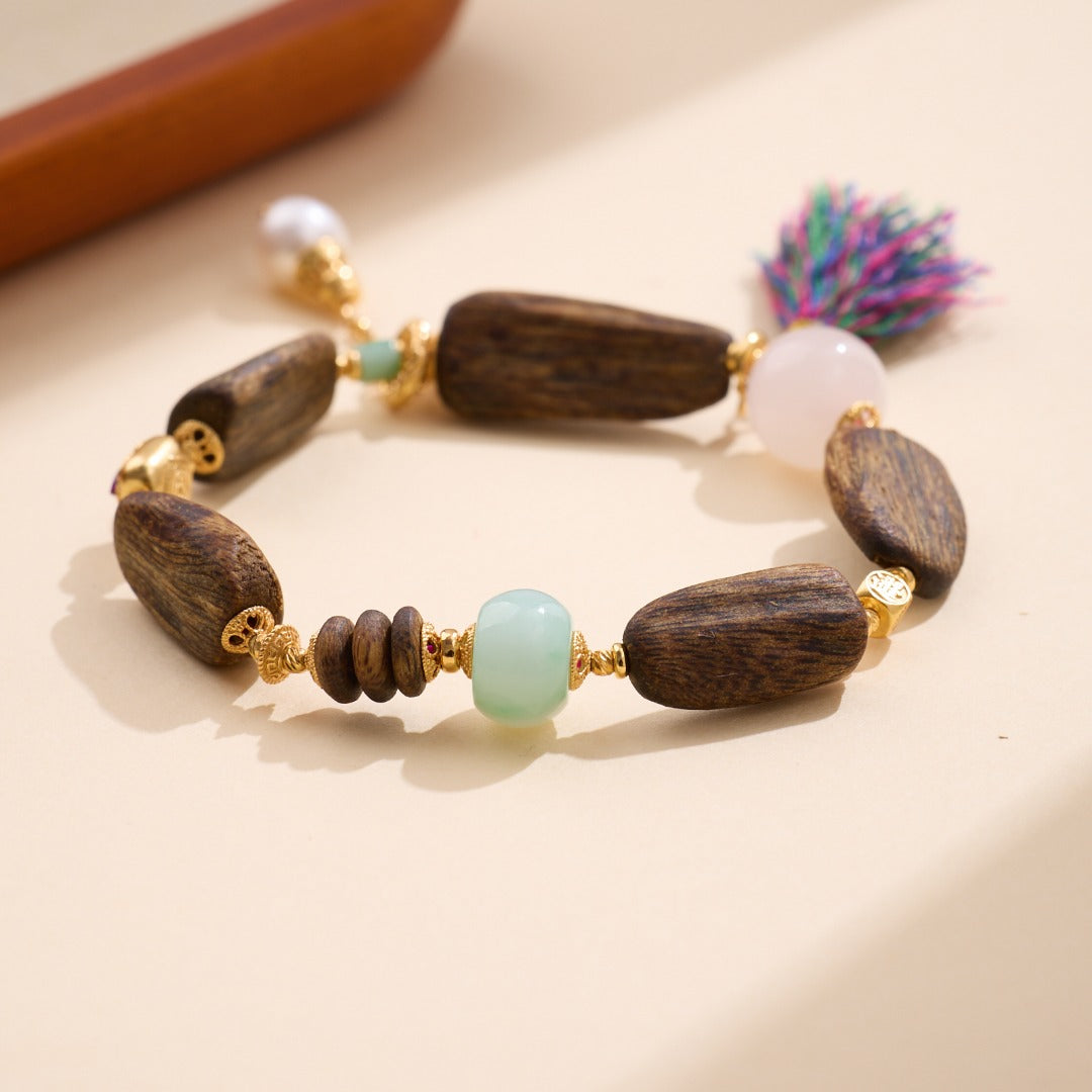 Five Elements Agarwood Balance Treasure Bracelet