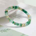 Gradient Aventurine Abacus Wealth Bracelet