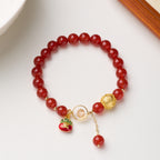 Red Agate Fortune Bag Wealth Bracelet