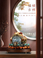 Luxury Brass Money Toad Statue