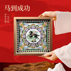 Celestial Success (Zao Jing) 3D Paper Art Shadow Box – Dunhuang Feng Shui Cure for Career Rise & Academic Focus