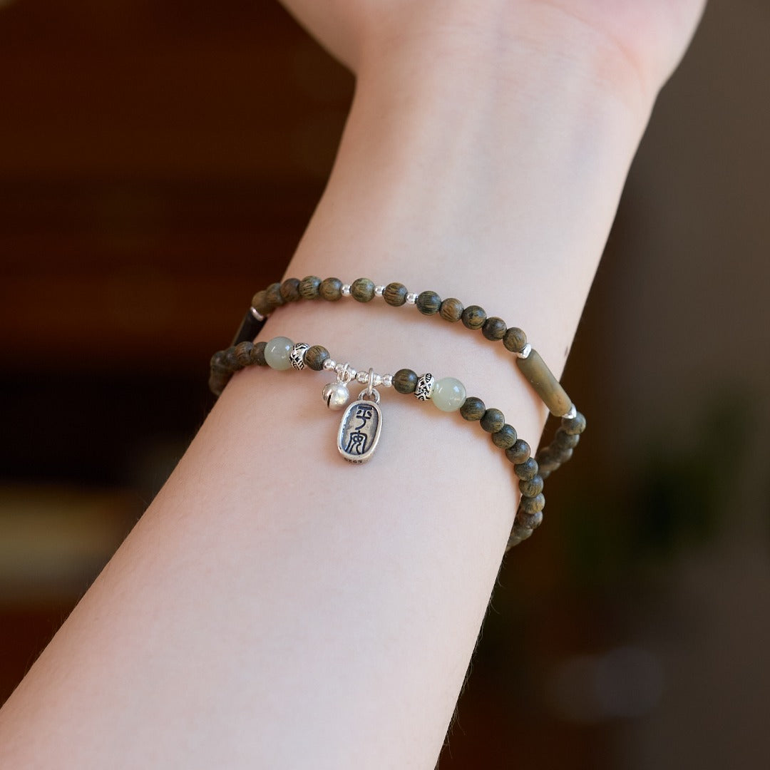 Green Sandalwood Peace & Joy Zen Bracelet