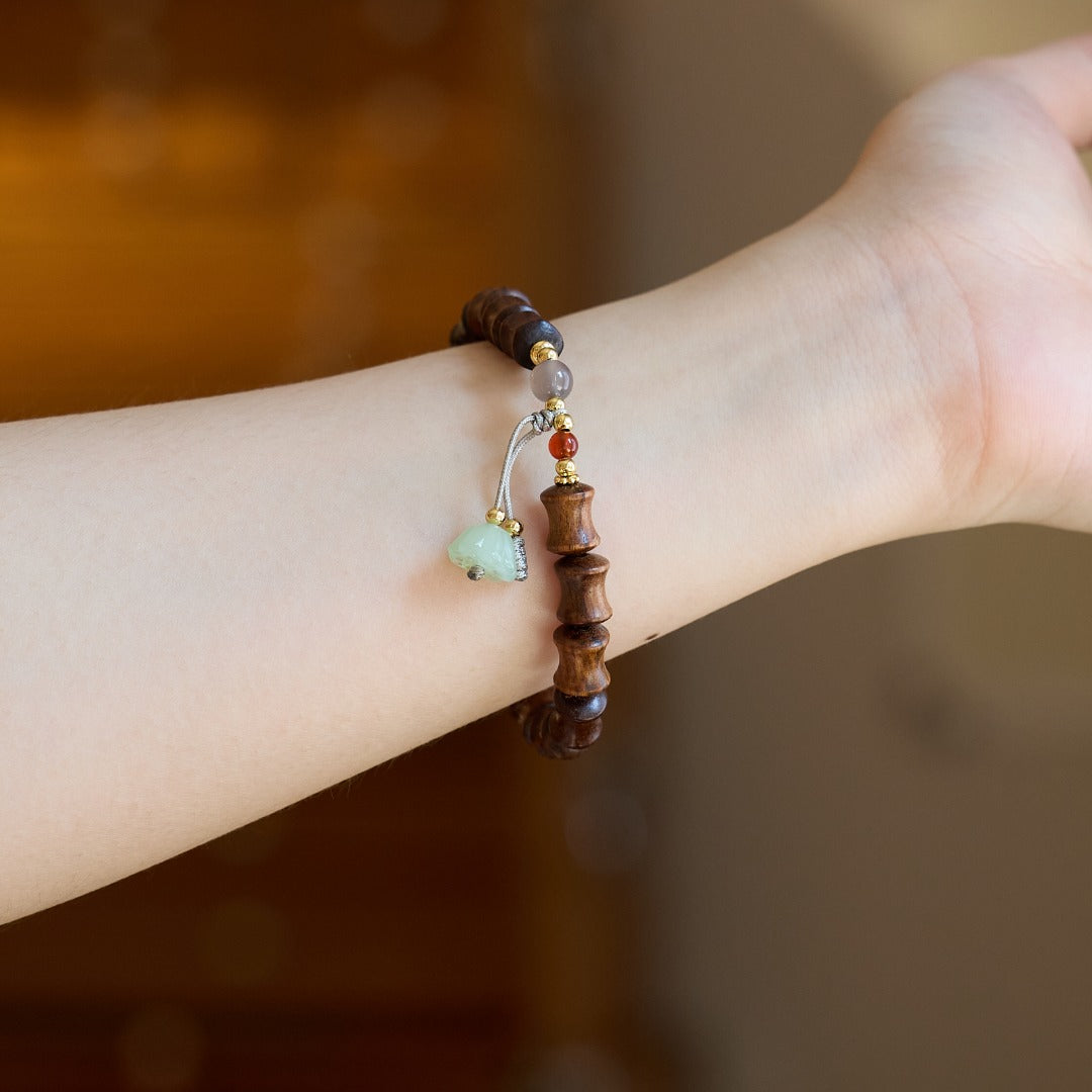 Rising Bamboo Black Rosewood Bracelet