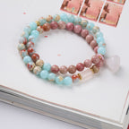 Rhodonite & Jasper Harmony Love Bracelet