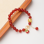 Red Agate Fortune Bag Wealth Bracelet