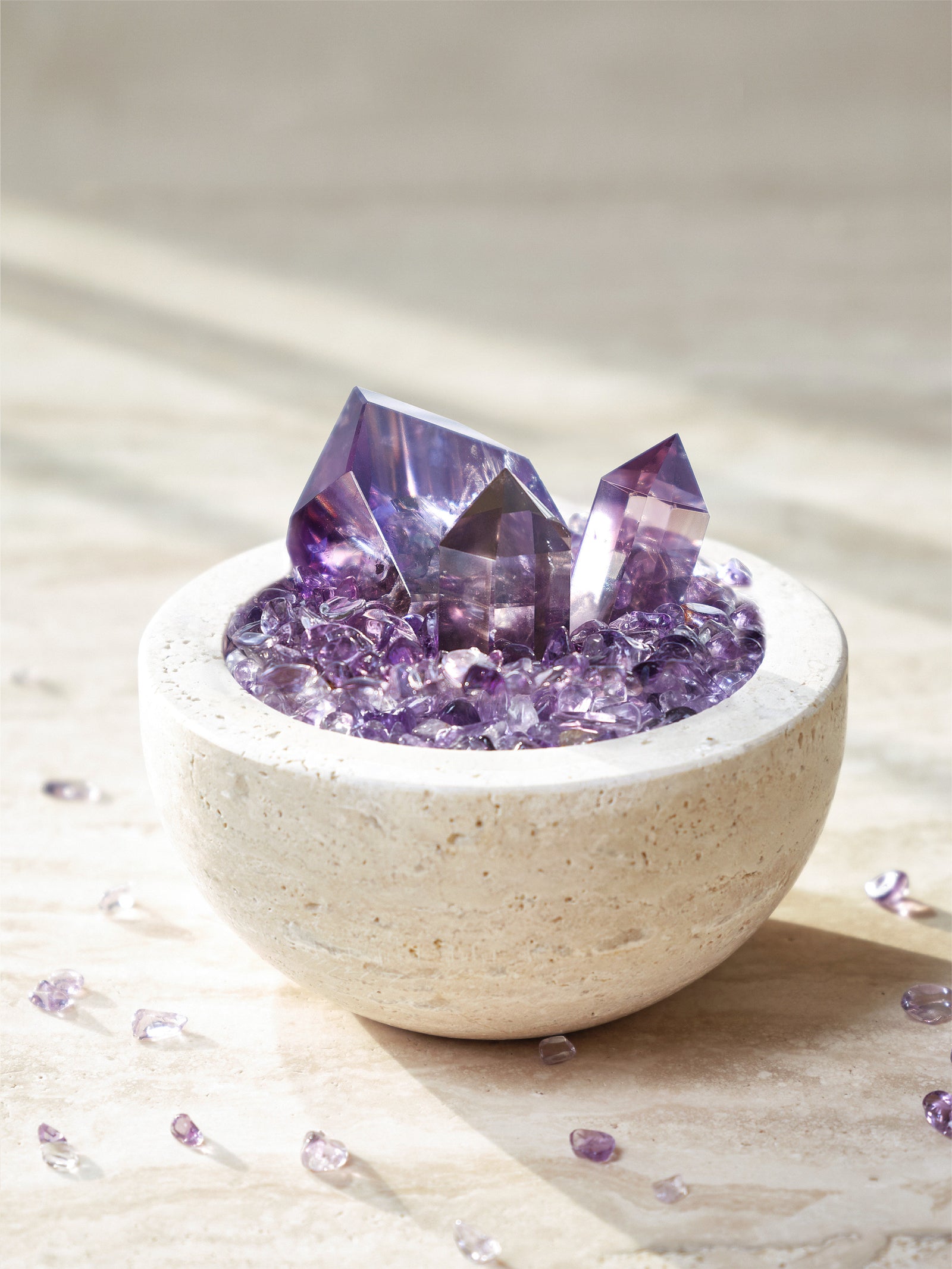 Amethyst Wisdom Basin: Career & Clarity
