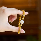 Bracelet de Prospérité en Œil de Tigre Doré