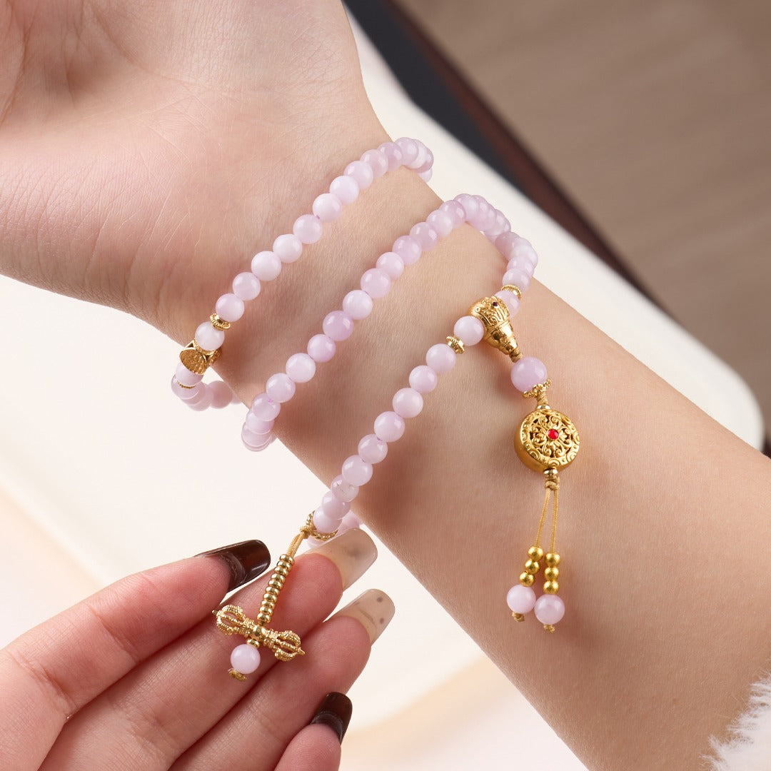 Twilight Kunzite Vajra Protection Bracelet