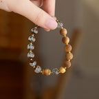 Green Phantom Agarwood Wealth Bracelet