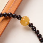 Pulsera de Cuentas Bolsa de Dinero de la Prosperidad y Calabaza