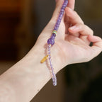 Amethyst Fortune Double-Wrap Bracelet