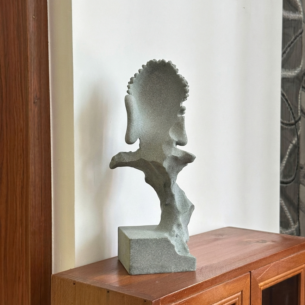Zen Silent Buddha Sculpture