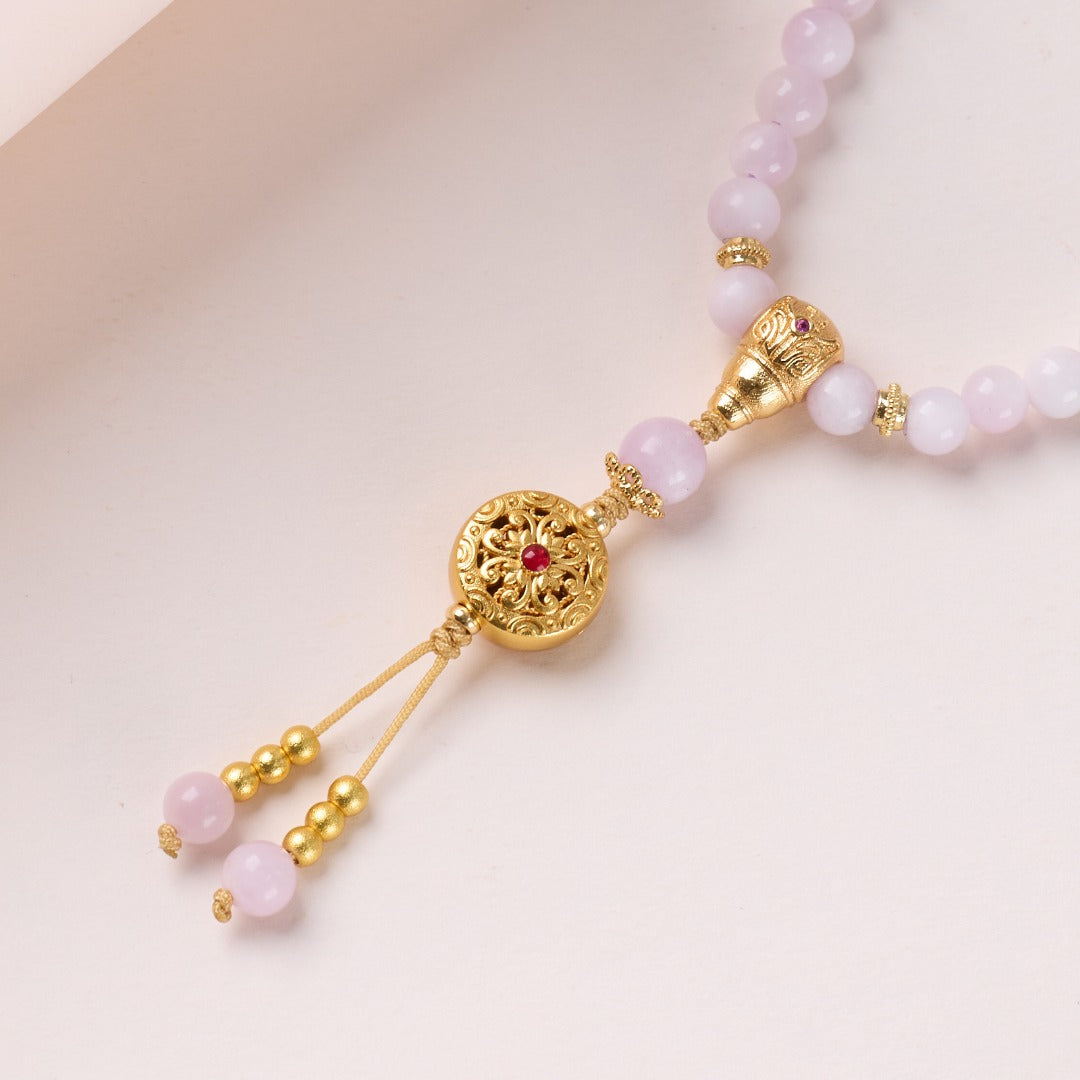 Twilight Kunzite Vajra Protection Bracelet