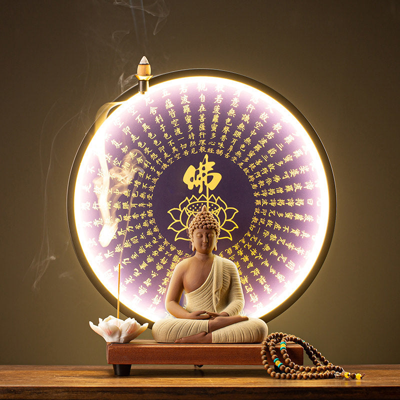 Zen Light Tathagata Buddha Incense Burner