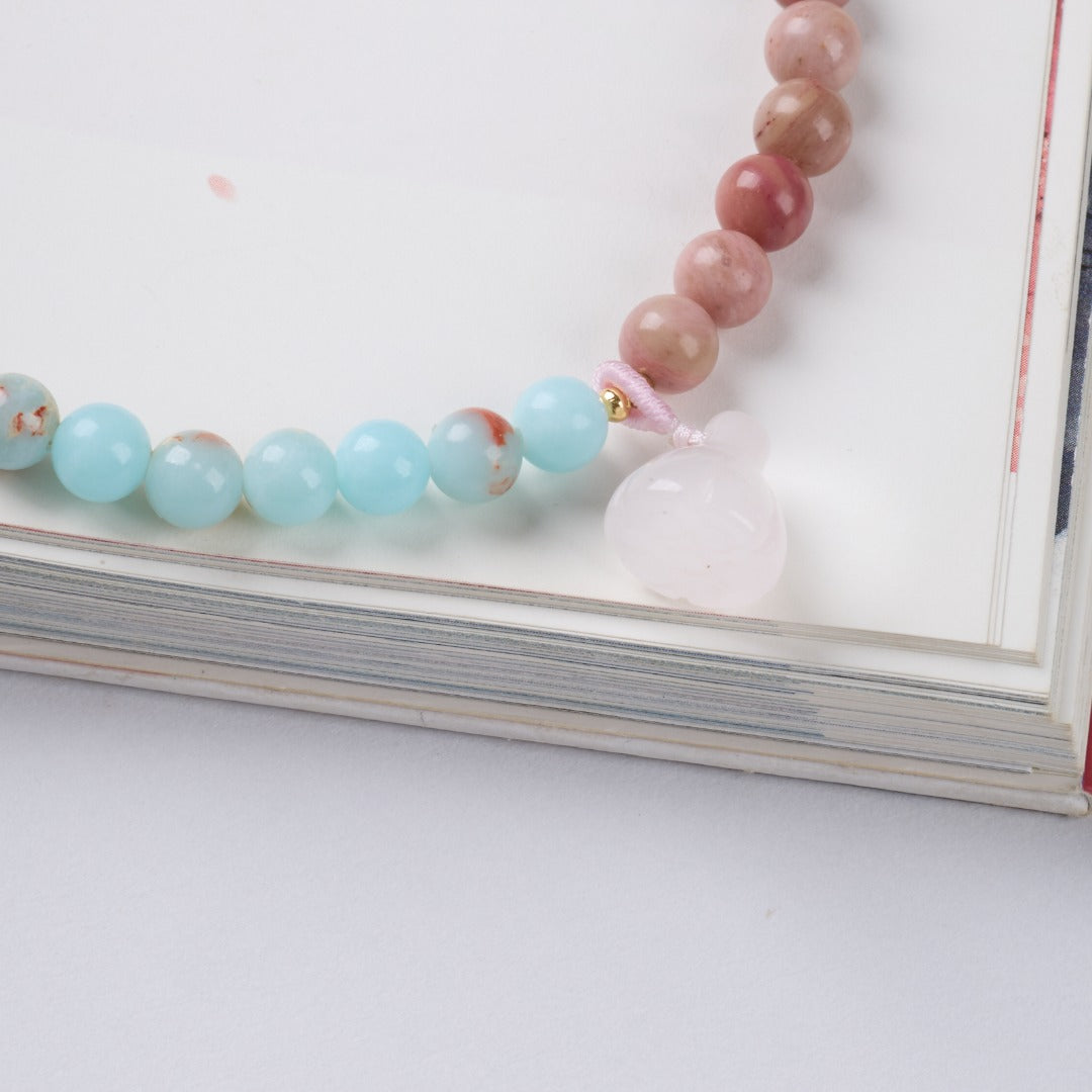 Rhodonite & Jasper Harmony Love Bracelet