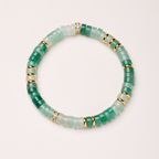 Gradient Aventurine Abacus Wealth Bracelet