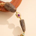 五行沉香平衡寶石手鍊