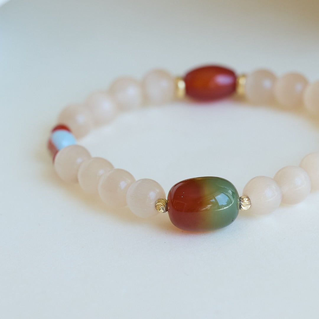 Five Elements Agate Lu Lu Tong Bracelet