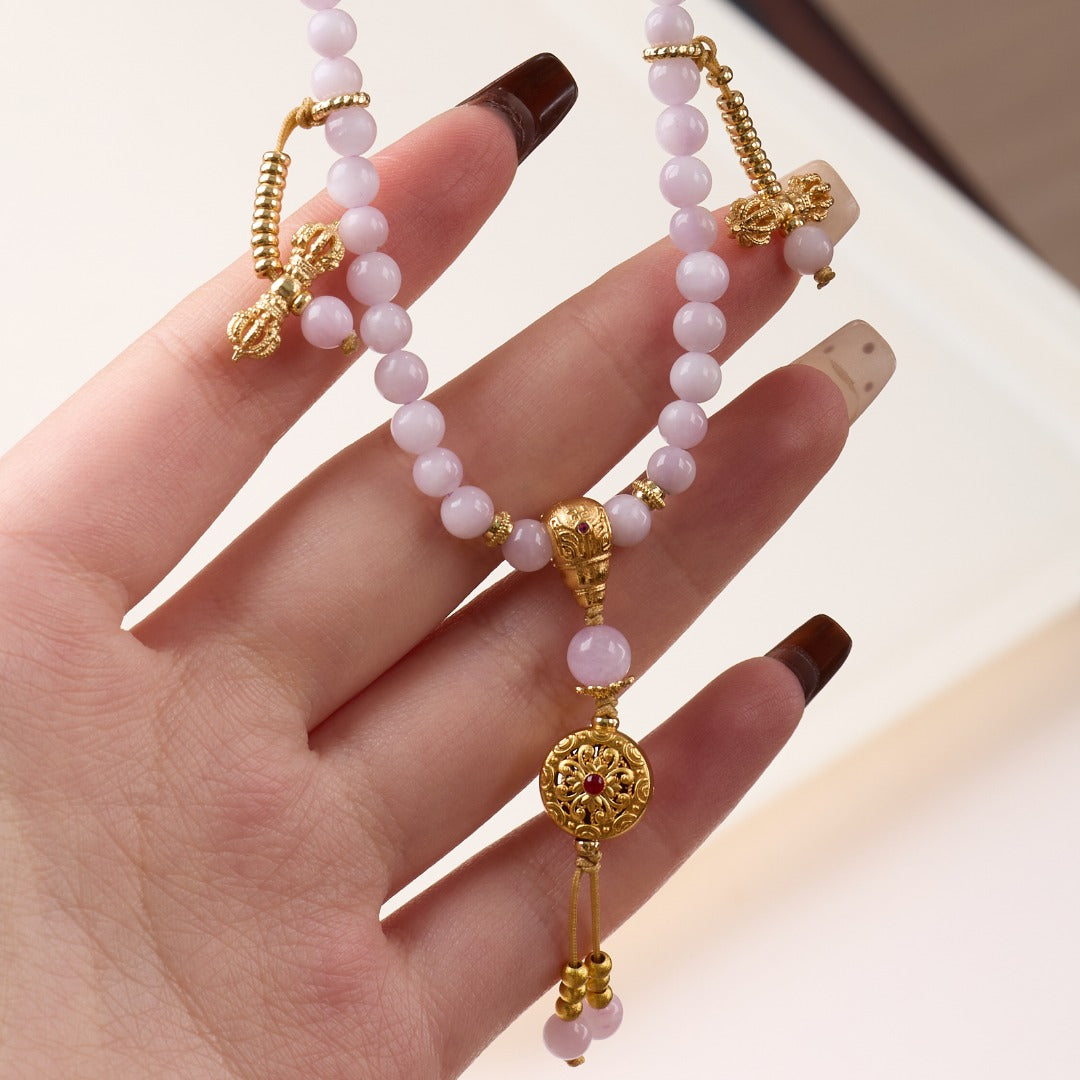 Twilight Kunzite Vajra Protection Bracelet
