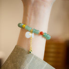 Green Bamboo Wealth Advancement Bracelet