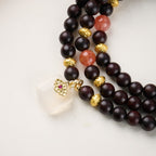 Red Sandalwood 'No Worries' 108 Mala